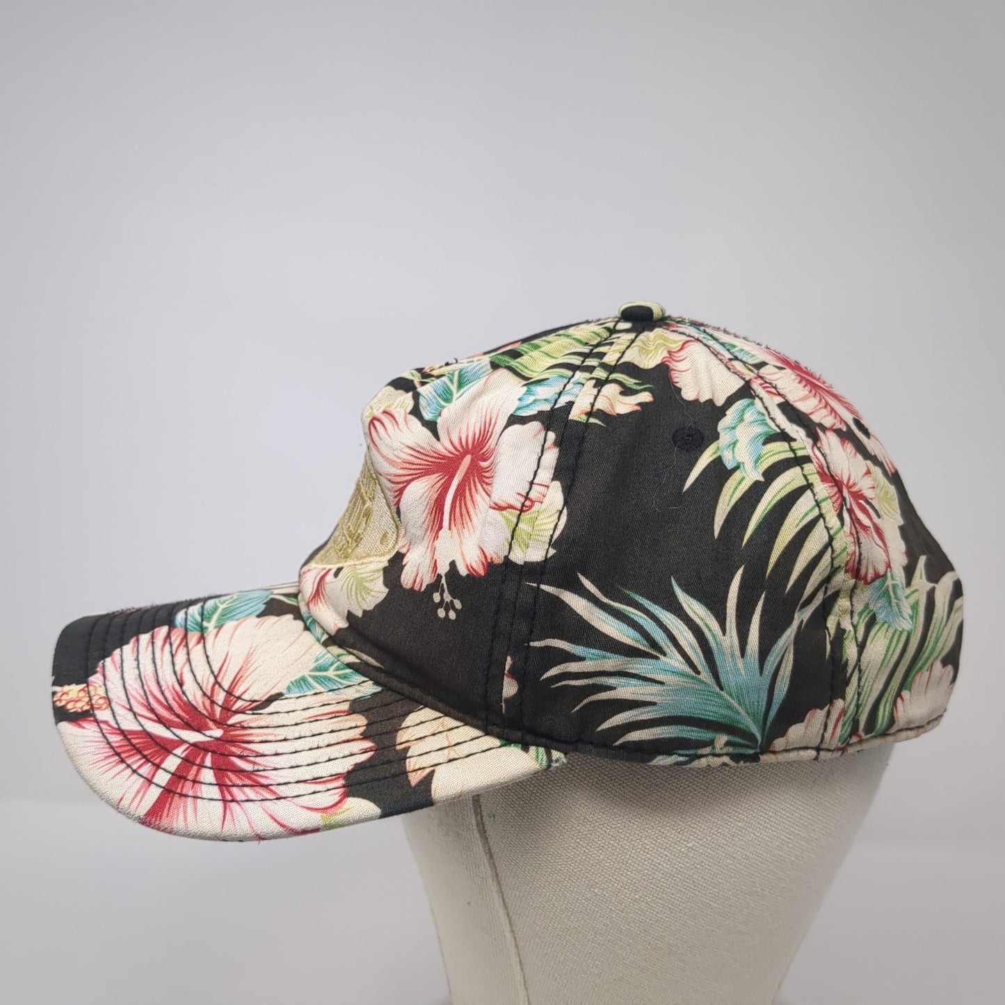 Kern River Brewing Company Snapback Hat Multicolor OS Adjustable Floral Otto