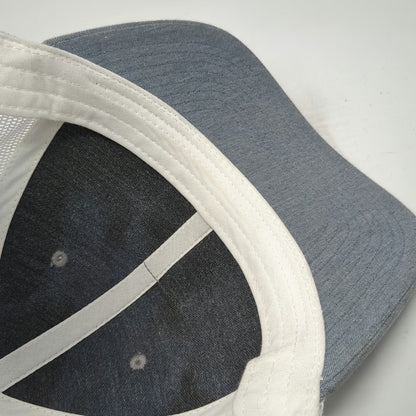 Gerber Trucker Hat Gray One Size Mesh Snapback Iridescent Logo Patch 1939