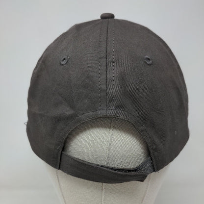 New York School of Interior Design Strapback Hat Gray OSFA Adjustable Hit Wear
