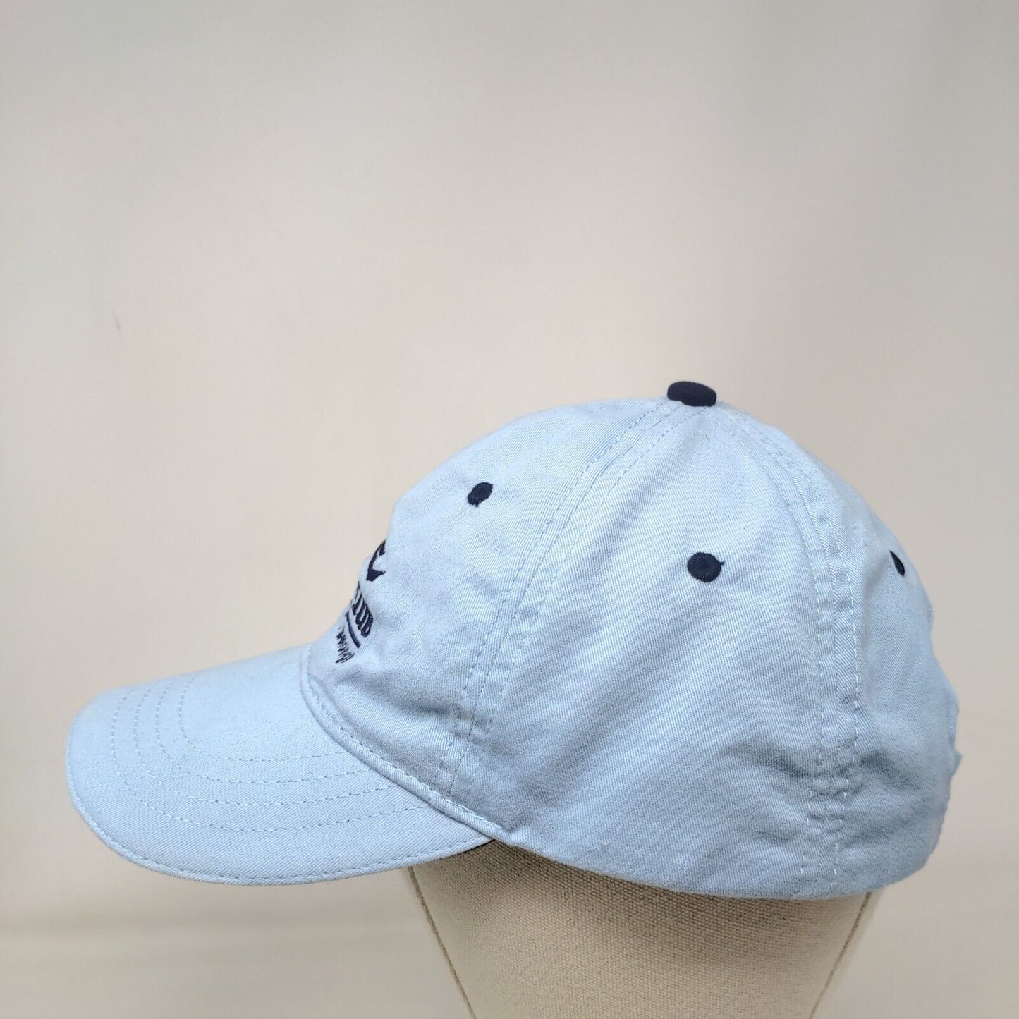Sports Club It Feels So Good To Belong Strapback Hat Blue One Size Embroidered