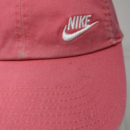 Nike Baseball Cap Pink One Size Heritage86 Adjustable Slideback Swoosh Hat