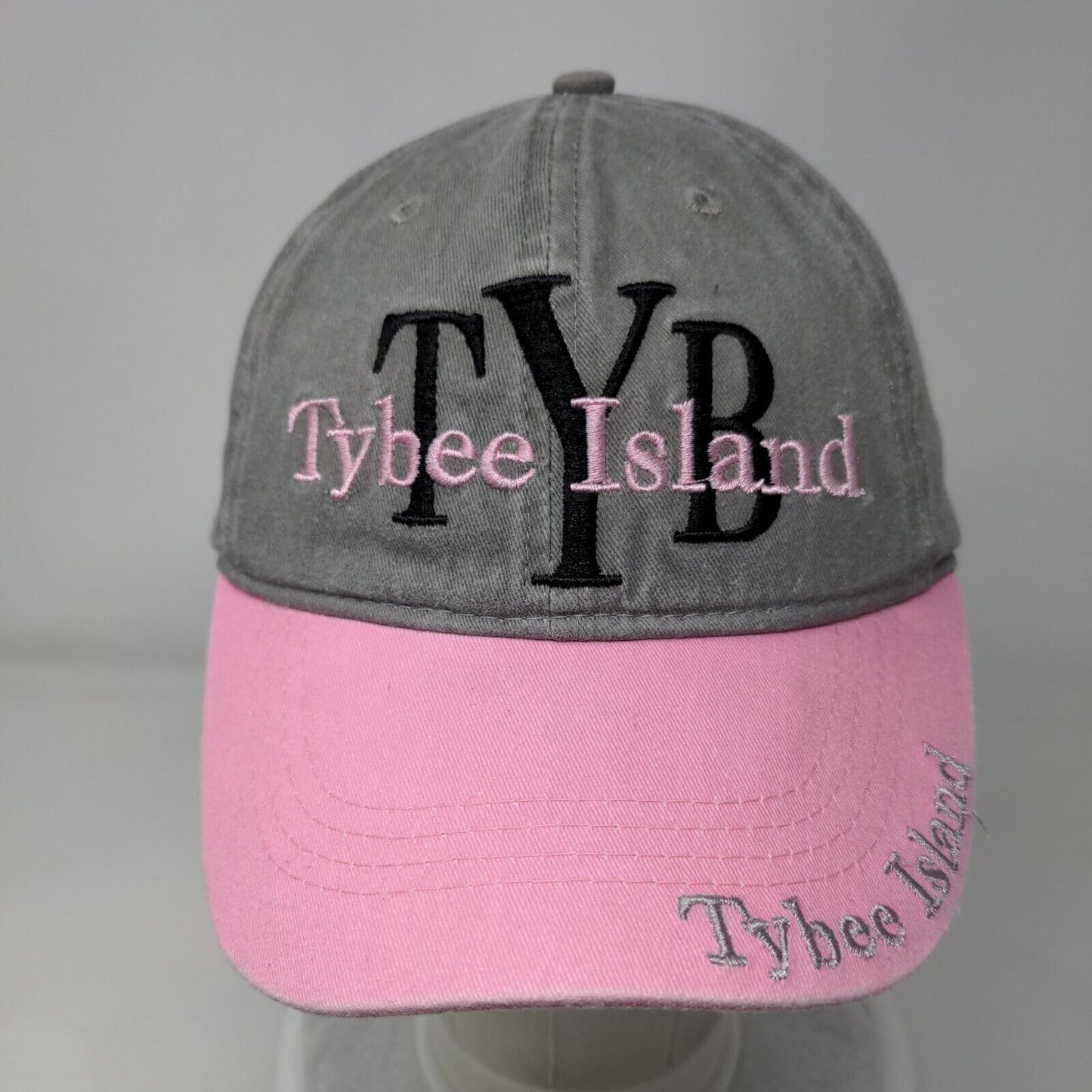 TYB Tybee Island Strapback Hat Multicolor One Size Adjustable Lucky 7 USA