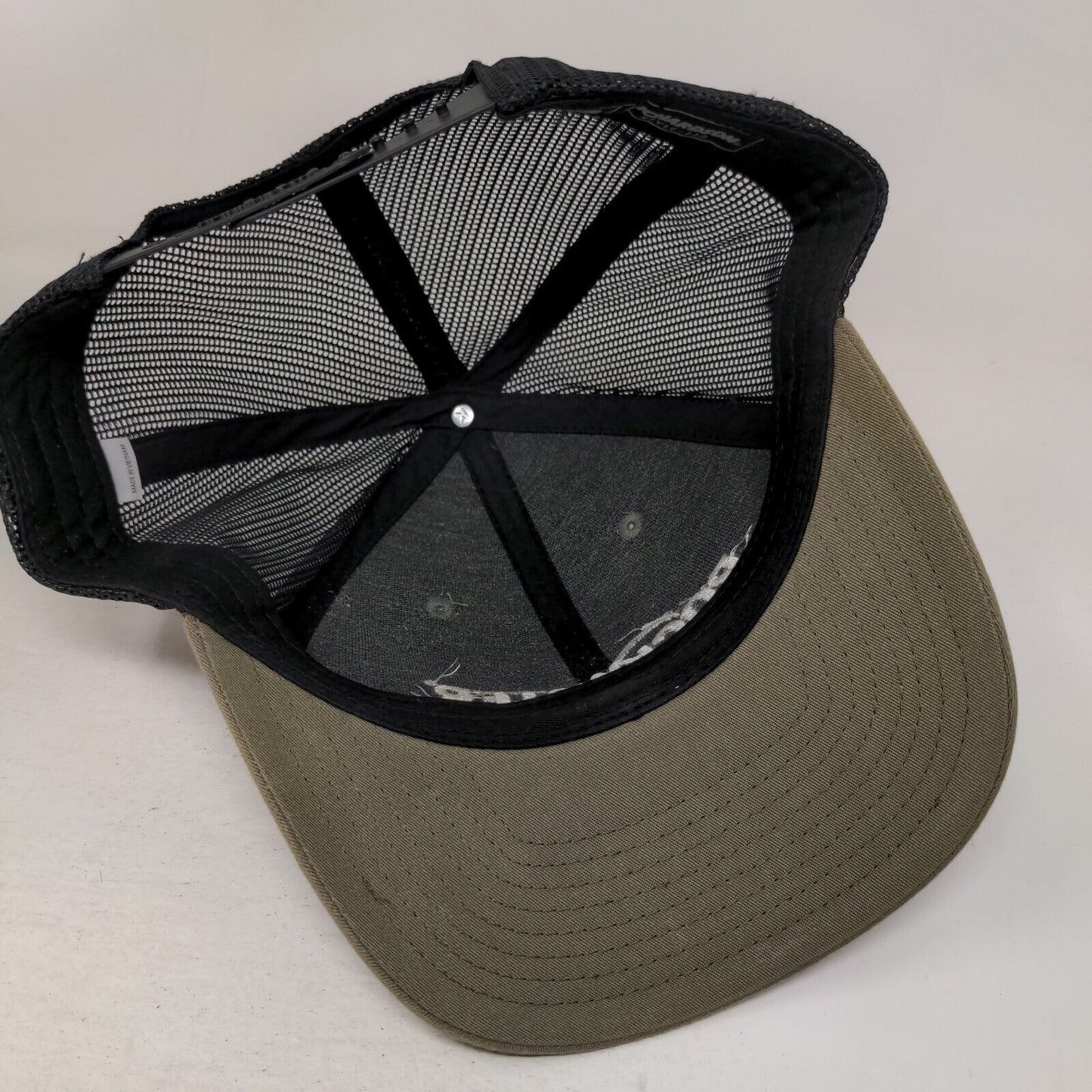 Rockwater Energy Solutions Snapback Mesh Back Trucker Hat Green One Size