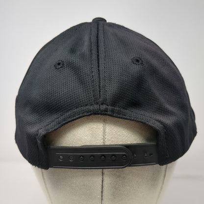 Taco Bell Hat Snapback Black One Size Mesh Back Logo Curved Brim Polyester
