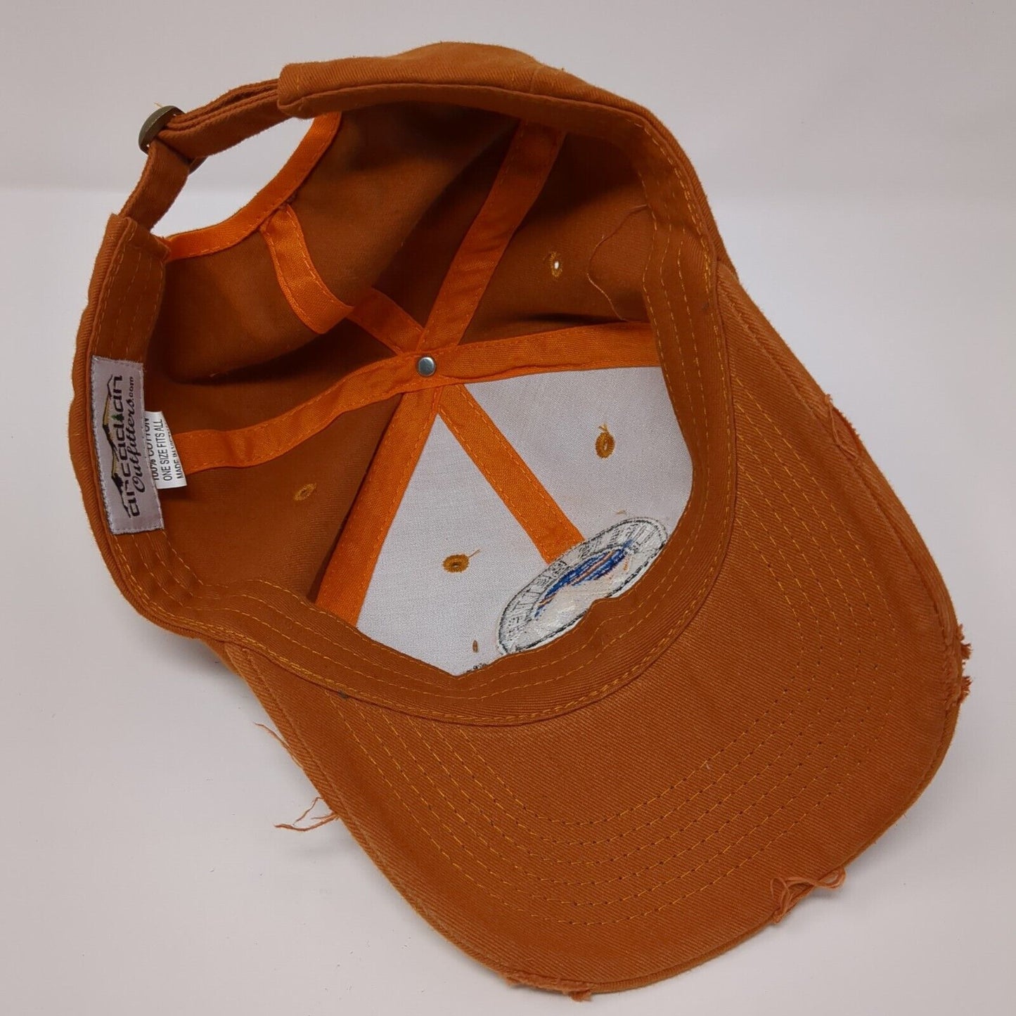 Life Is Better In The Mountains Slideback Hat Orangish-Brown OSFA Solid