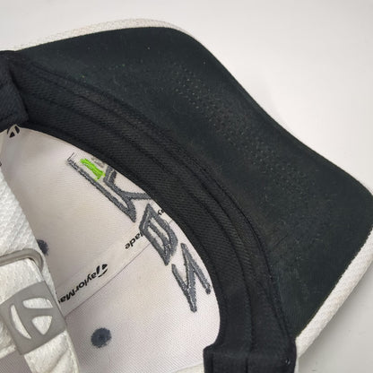 TaylorMade Baseball Cap White One Size RBZ Penta RocketBallz Golf Slideback Hat