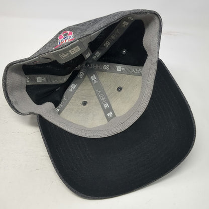 New Era Indianapolis Colts NFL 39THIRTY Gray L Stretch Fit Crucial Catch Cap Hat