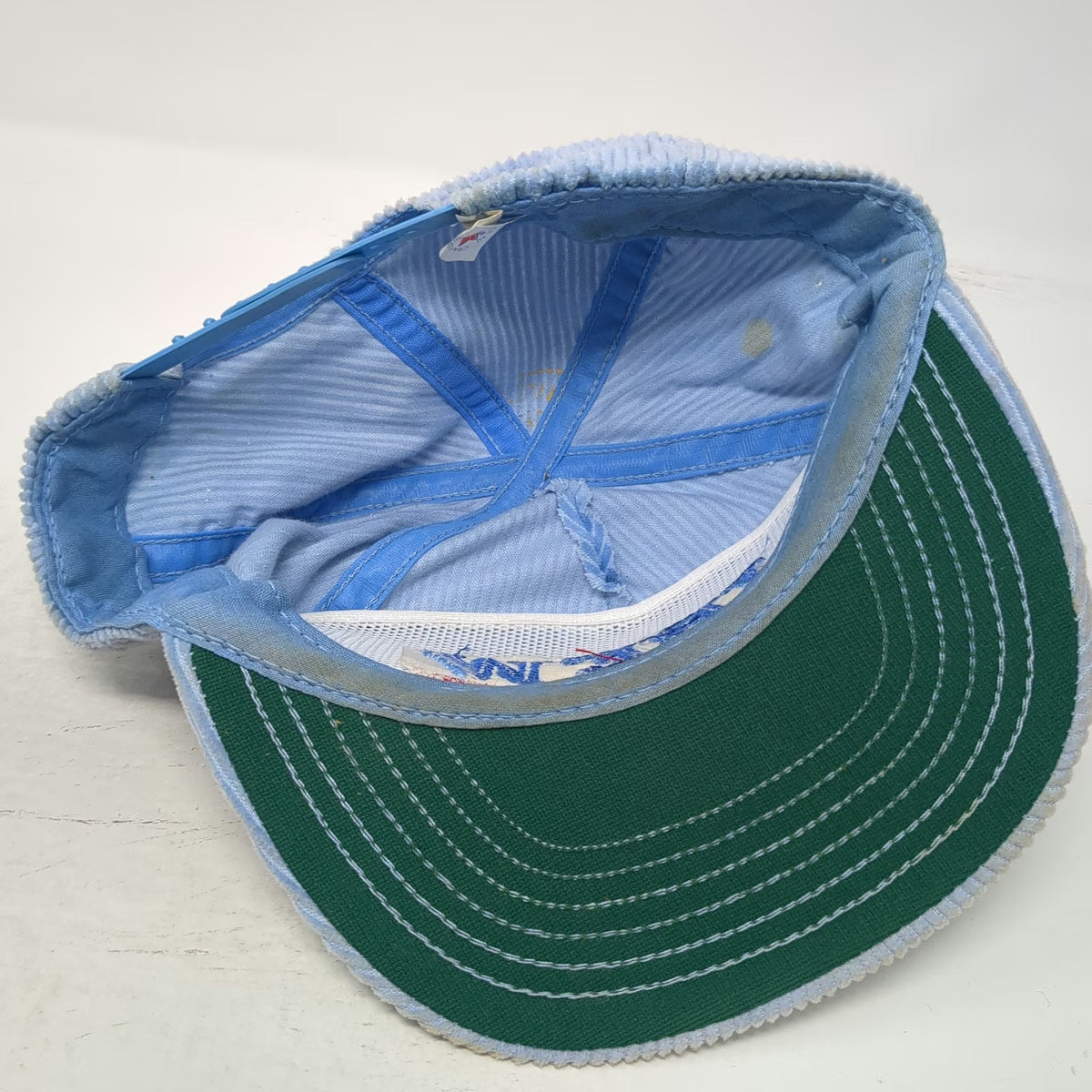 IBEW Local 280 Blue Red Green Trucker Hat One Size Snapback Corduroy USA Union