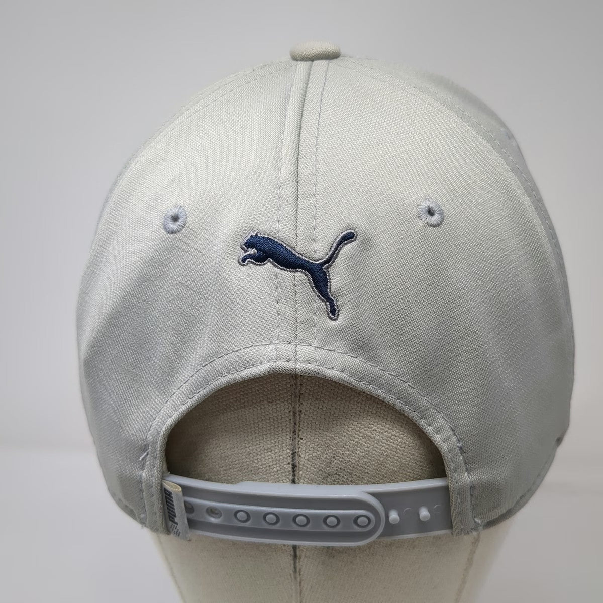 Puma Snapback Hat Gray One Size 110 Flexfit Embroidered P Tour Exclusive Golf