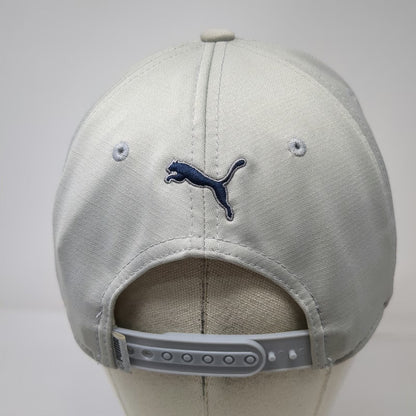 Puma Snapback Hat Gray One Size 110 Flexfit Embroidered P Tour Exclusive Golf