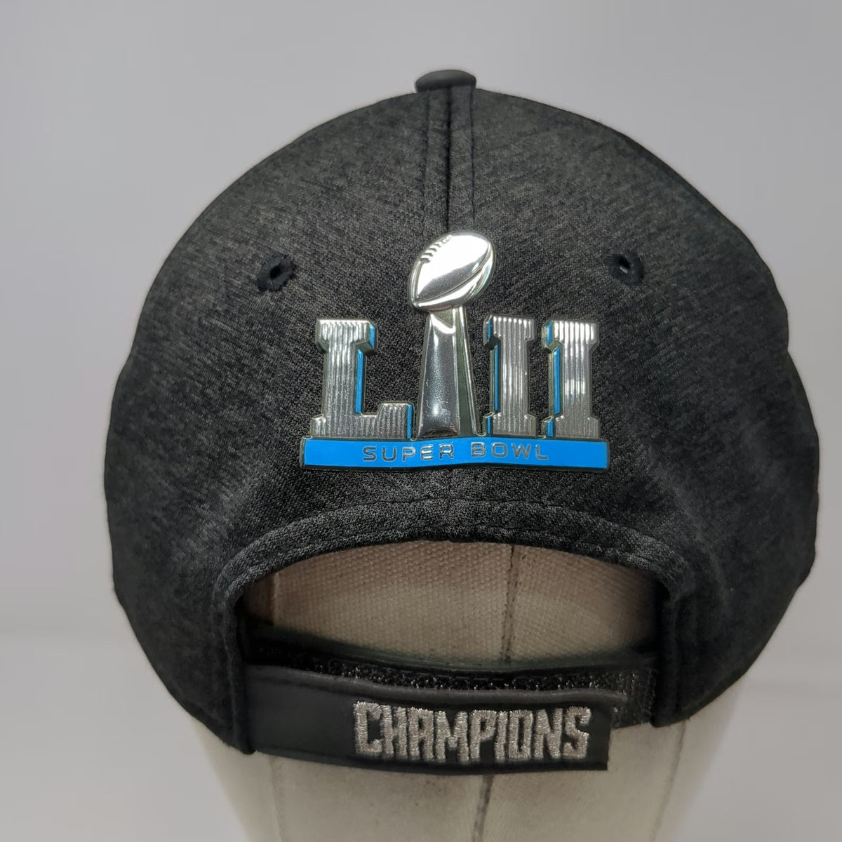 New Era Philadelphia Eagles NFL Gray One Size Hat Super Bowl LII Champions Cap