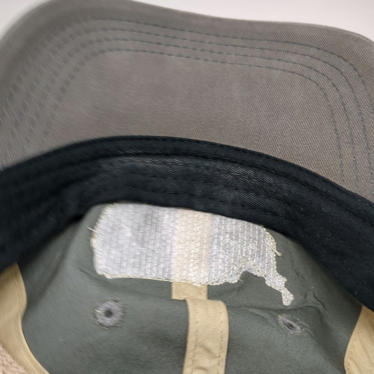 Sugar Creek Collection Trucker Hat Gray One Size USA Patch Mesh Back Southwest