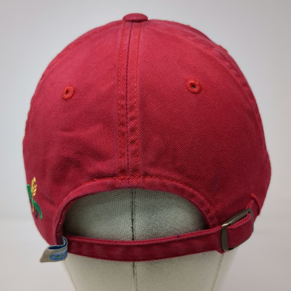 American Needle Baseball Cap Red One Size The Met Ike 2008 Canon MGA Golf Hat
