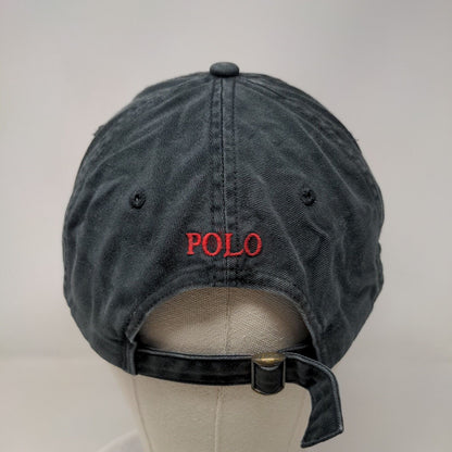 Polo Ralph Lauren Slideback Hat Blue One Size Adjustable Embroidered Pony Cotton