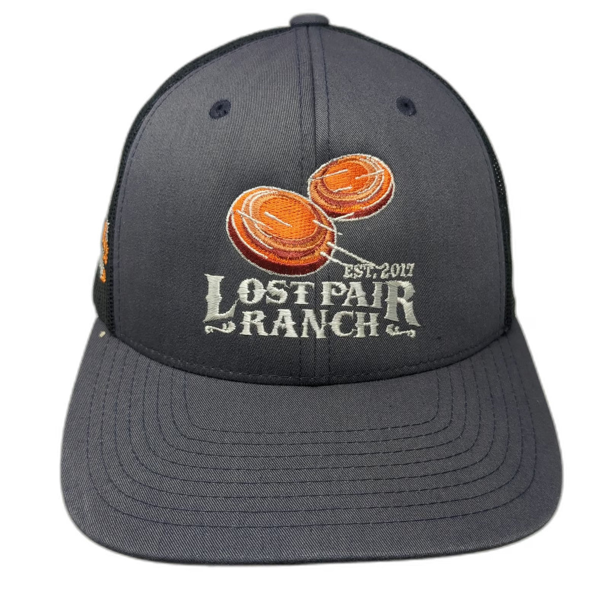 Sport-Tek Trucker Hat Gray One Size Lost Pair Ranch Sporting Clays Washington