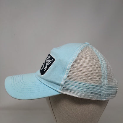 Strike King Snapback Trucker Hat Blue One Size Adjustable Embroidered Mesh Back