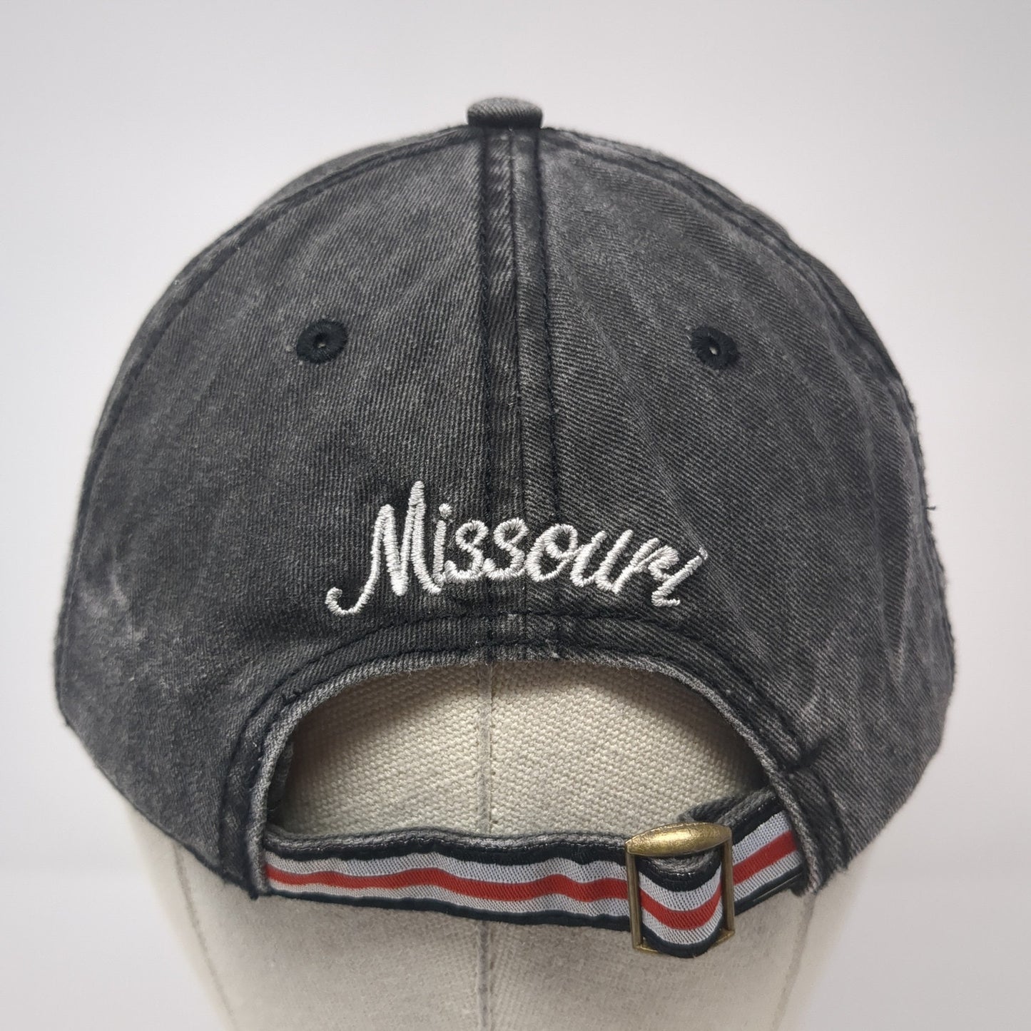 Heart Missouri Slideback Hat Gray One Size Adjustable Home Free Outdoor