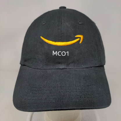 Amazon #MC01 Slideback Hat Black Richardson R55 Embroidered Logo Employee