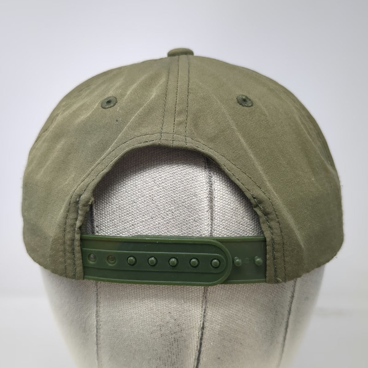 Bass Pro Shops 5 Panel Green One Size Snapback Rope Hat Embroidered Patch Fish