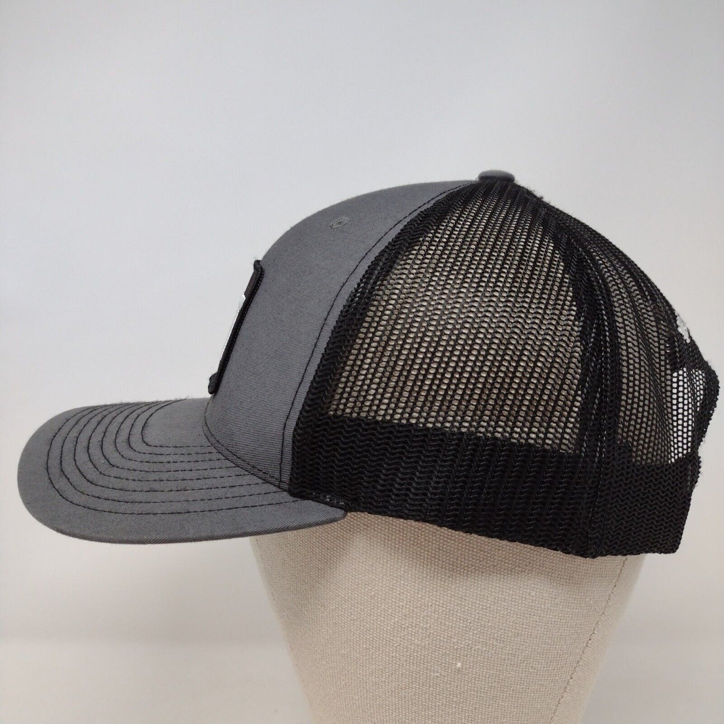 CAT Patch Snapback Trucker Hat Gray OSFA Western States Equipment