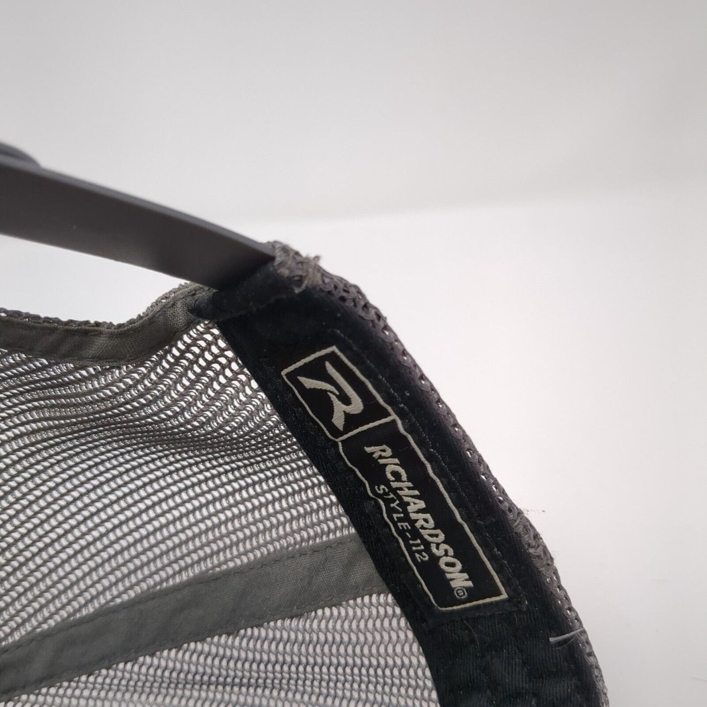 Inventure Snapback Trucker Hat Black One Size Adjustable Mesh Back Richardson