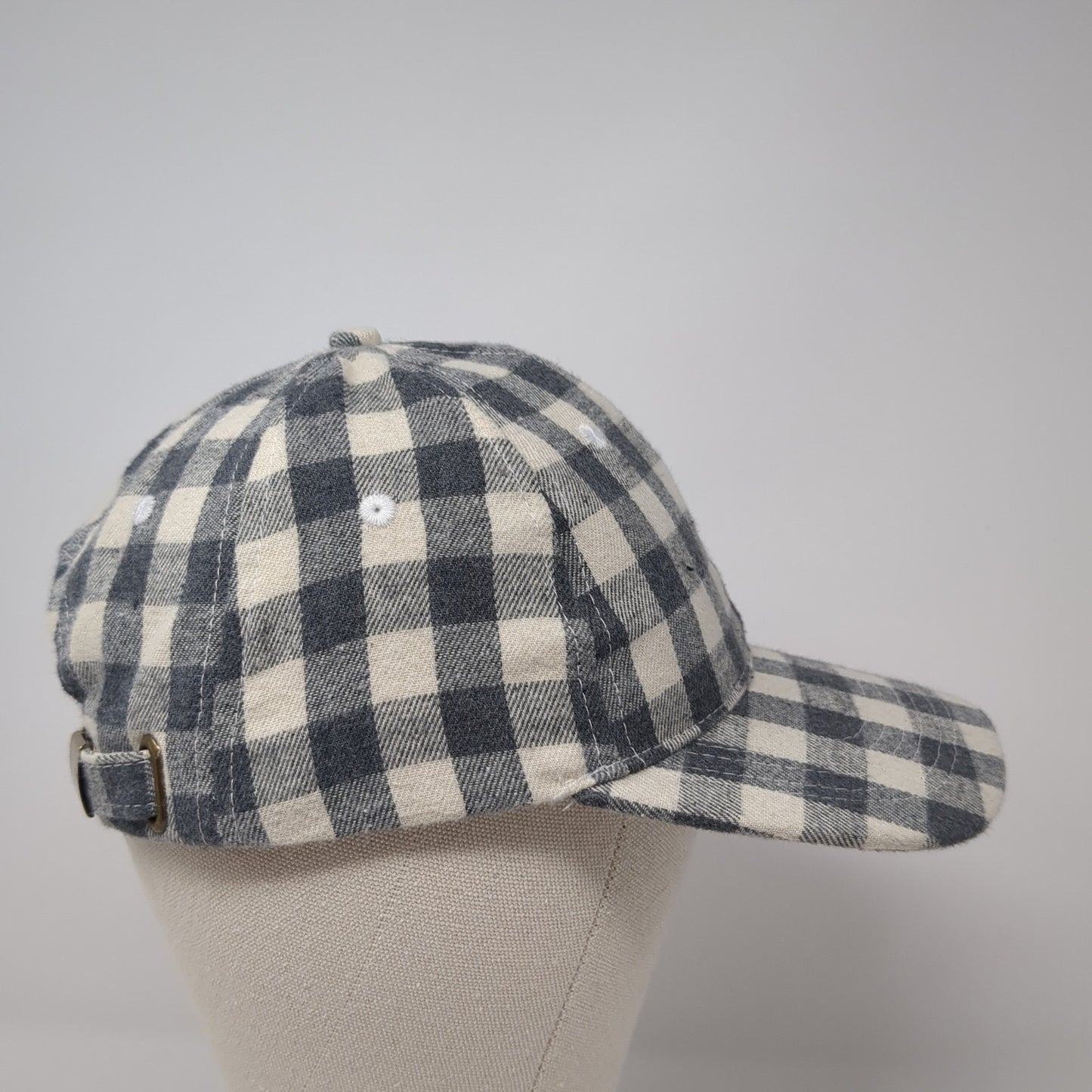 Cocus Pocus Slideback Hat Multicolor One Size Plaid Adjustable Check