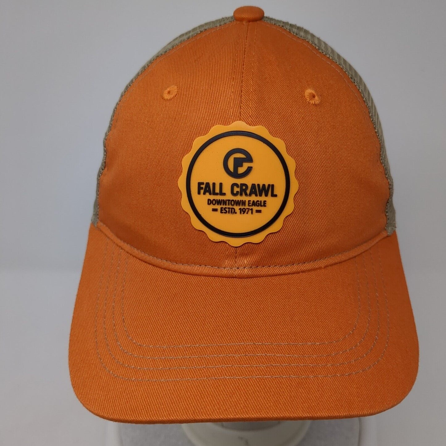 Fall Crawl Downtown Eagle Snapback Trucker Hat Multi One Size Adjustable