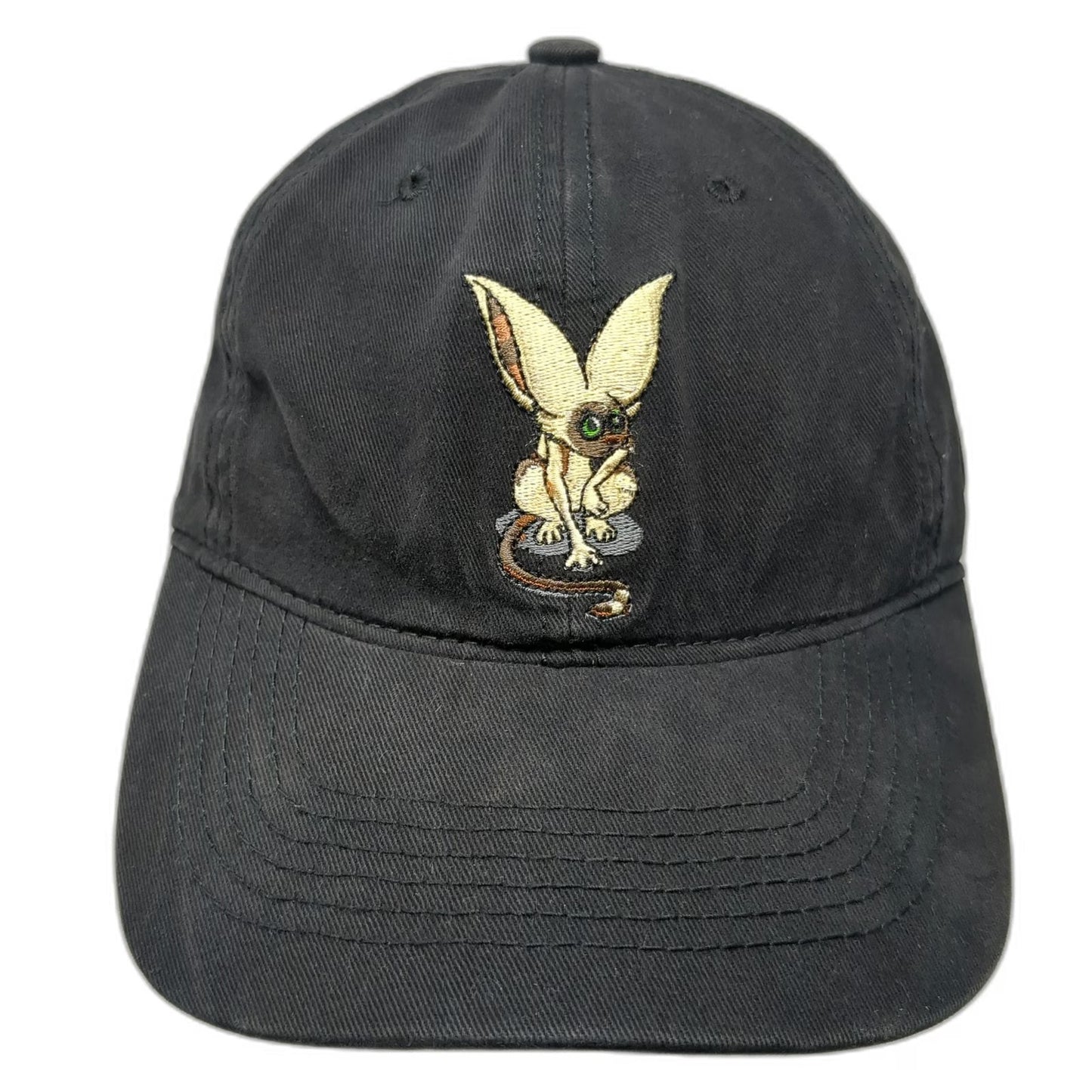 Nickelodeon Avatar Airbender Momo Black One Size Baseball Cap Slideback Hat