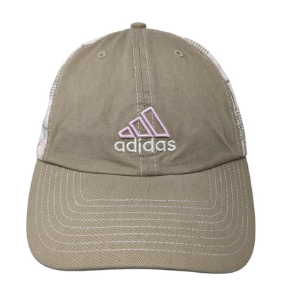 Adidas 3 Stripes Slideback Hat Multicolor One Size Plaid Always Cool