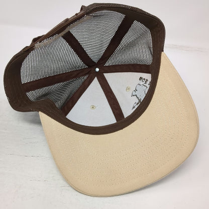 Dead-On Archery Brown Trucker Hat One Size Bow Hiker Hunting Mesh Snapback Cap