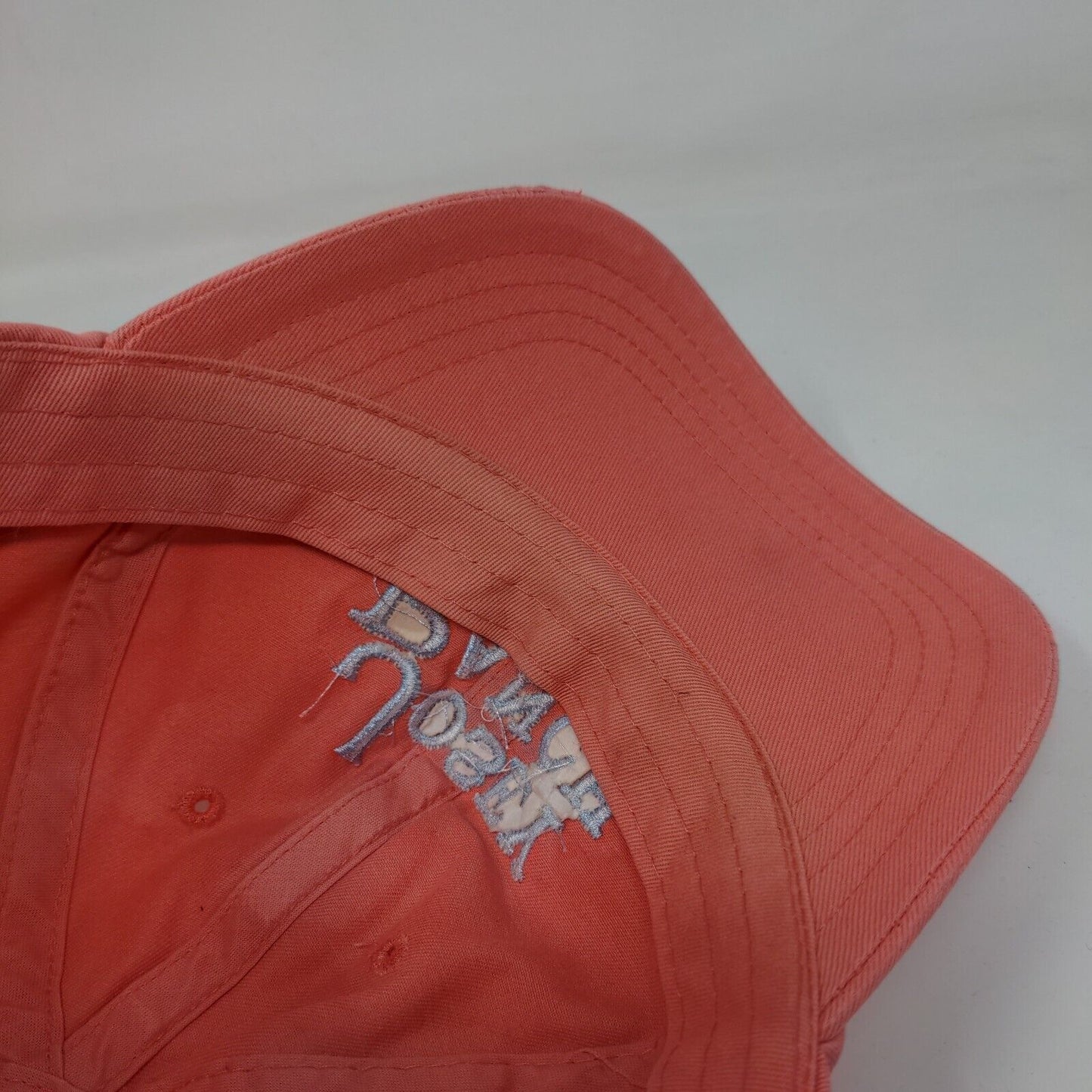 Josey Ranch Slideback Hat Pink OSFA Adjustable Embroidered 6 Panel