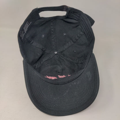 Cute But Psycho Slideback Hat Black OSFA Adjustable Embroidered David and Young