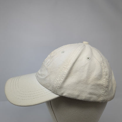 McCall Idaho Strapback Hat Cream One Size Adjustable Embroidered Polar