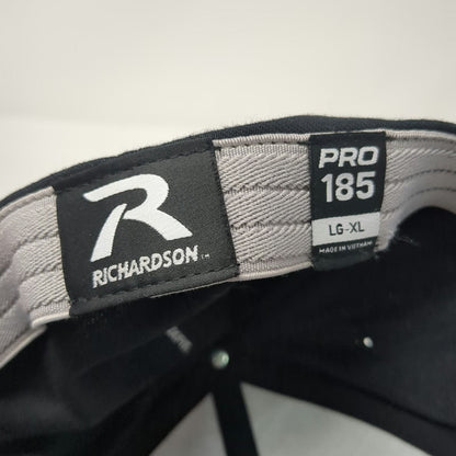 Richardson Baseball Cap Black XL Simplot CARE About Safety Hat Flexfit Pro 185