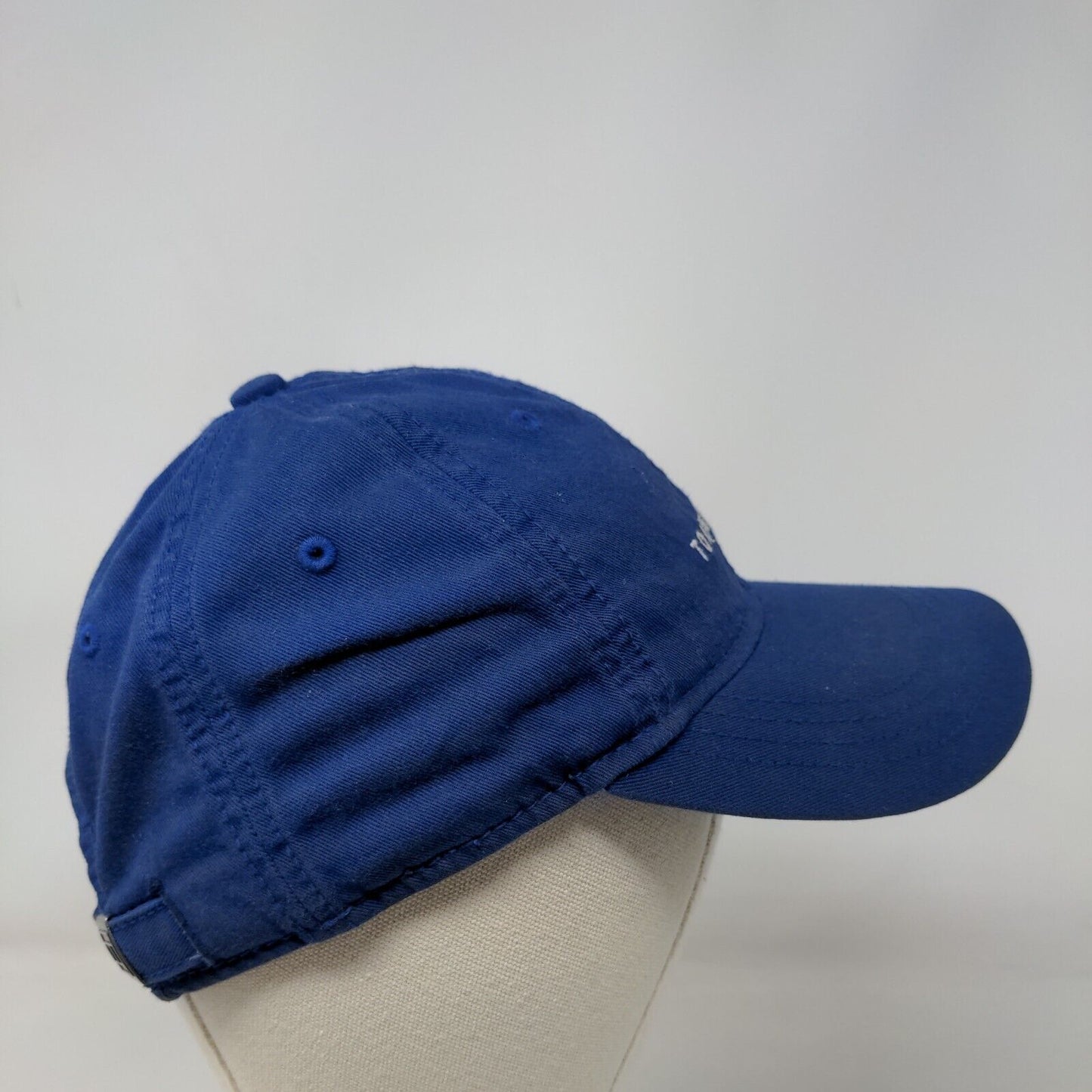 Tommy Hilfiger Slideback Hat Blue One Size Embroidered Logo 6 Panel