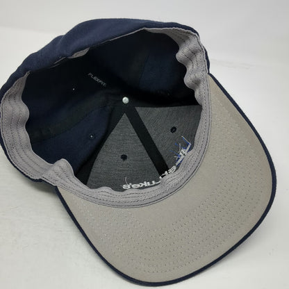 Richardson Blue XL St Lukes Cross Logo Flexfit Fitted Pro 585 Acrylic Wool Hat