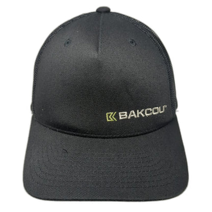 Bakcou Trucker Hat Black One Size Mesh Back Snapback Tribe Member Patch E-Bike