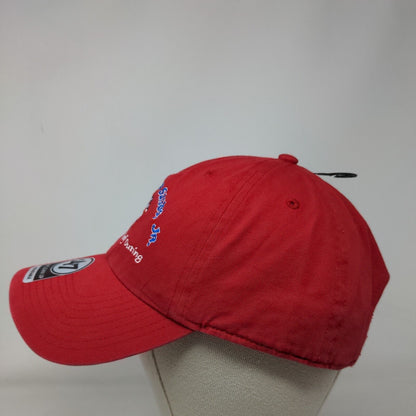 John Patrick Sands Jr. Memorial Golf Outing Slideback Hat Red OSFA Embroidered