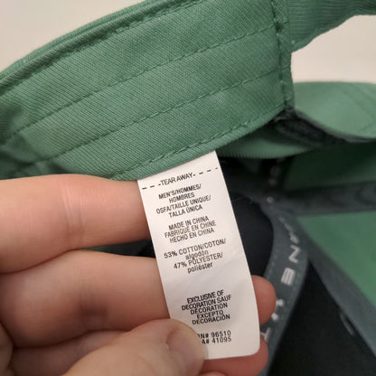 Under Armour Slideback Golf Hat Green OSFA Adjustable Embroidered Threadborne