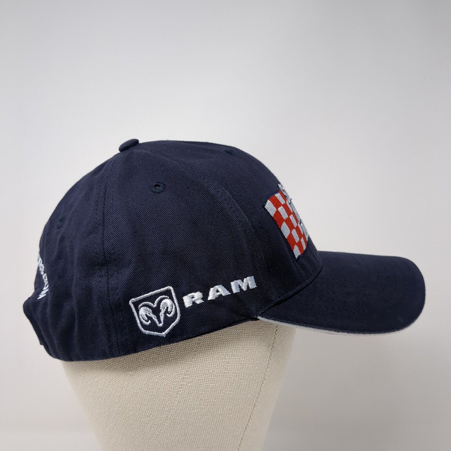 Steve's Hometown Dealerships Ford Ram Strapback Hat Blue OS Adjustable 6 Panel