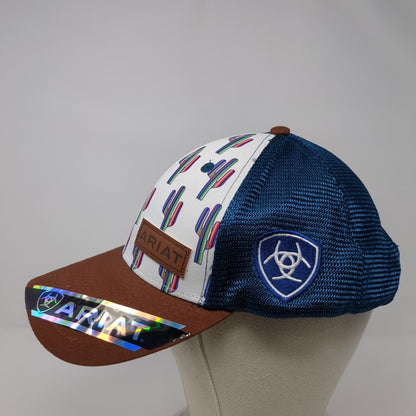 Ariat Cactus Snapback Mesh Back Trucker Hat Multi One Size Adjustable