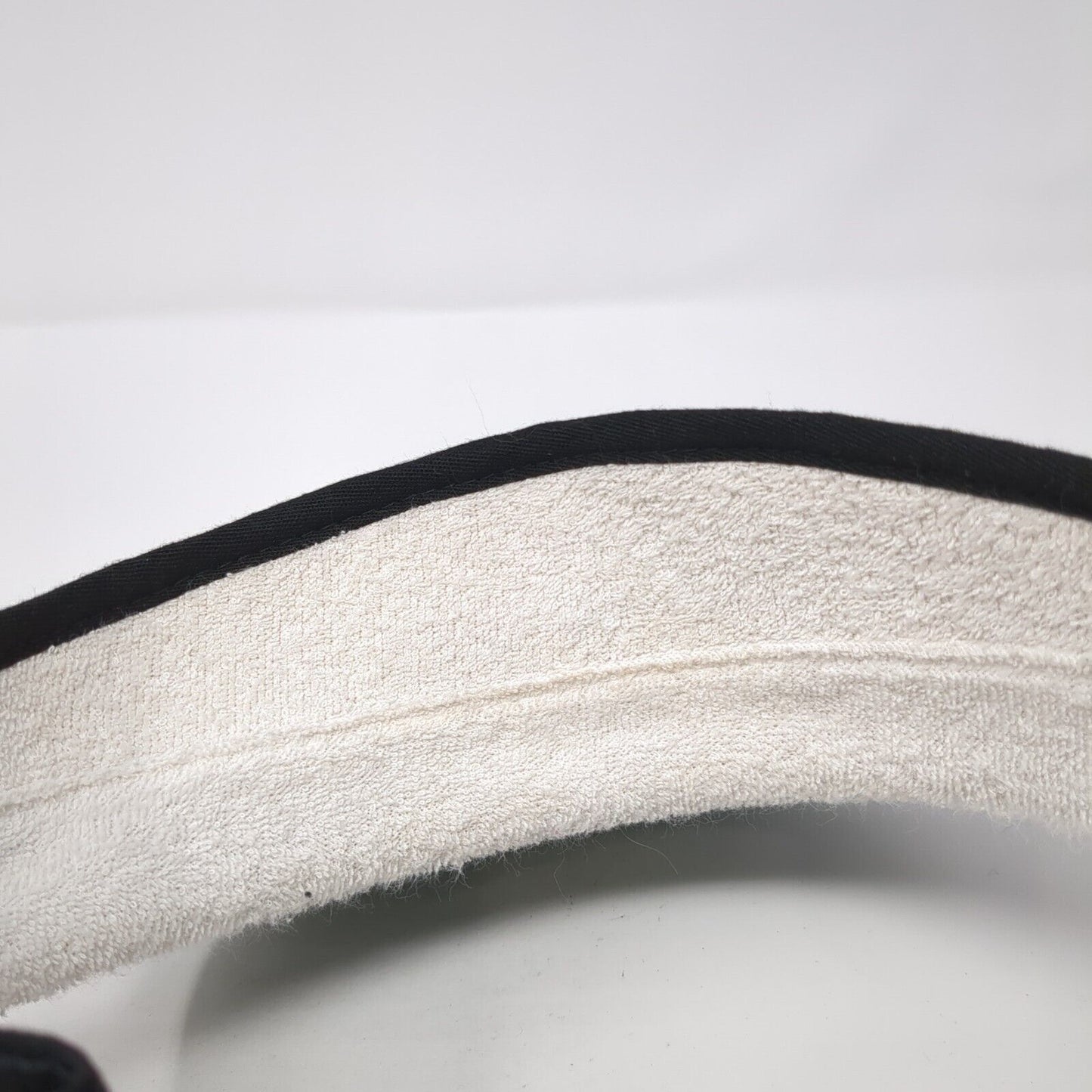 St. Mark Golf Club Slideback Sun Visor Hat Black One Size Adjustable