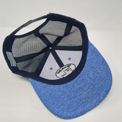 Anna Maria Island FL Florida Snapback Trucker Hat Blue OS Adjustable Mesh Back