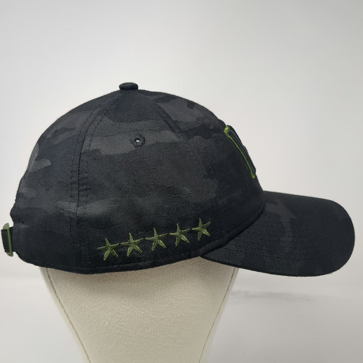 New Era MLB Kansas City Royals Baseball Cap Black Green Camo One Size 9TWENTY