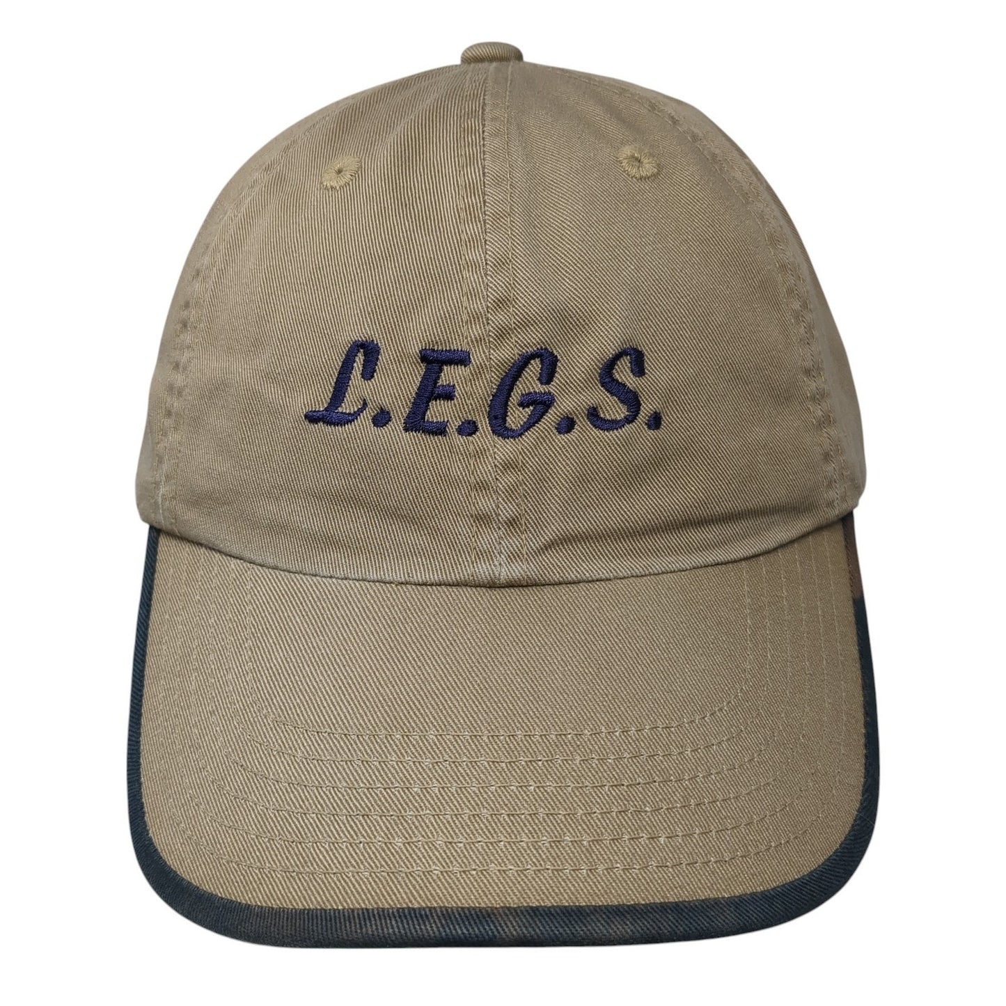 L.E.G.S. Baseball Cap Brown One Size Adjustable Embroidered Port & Company