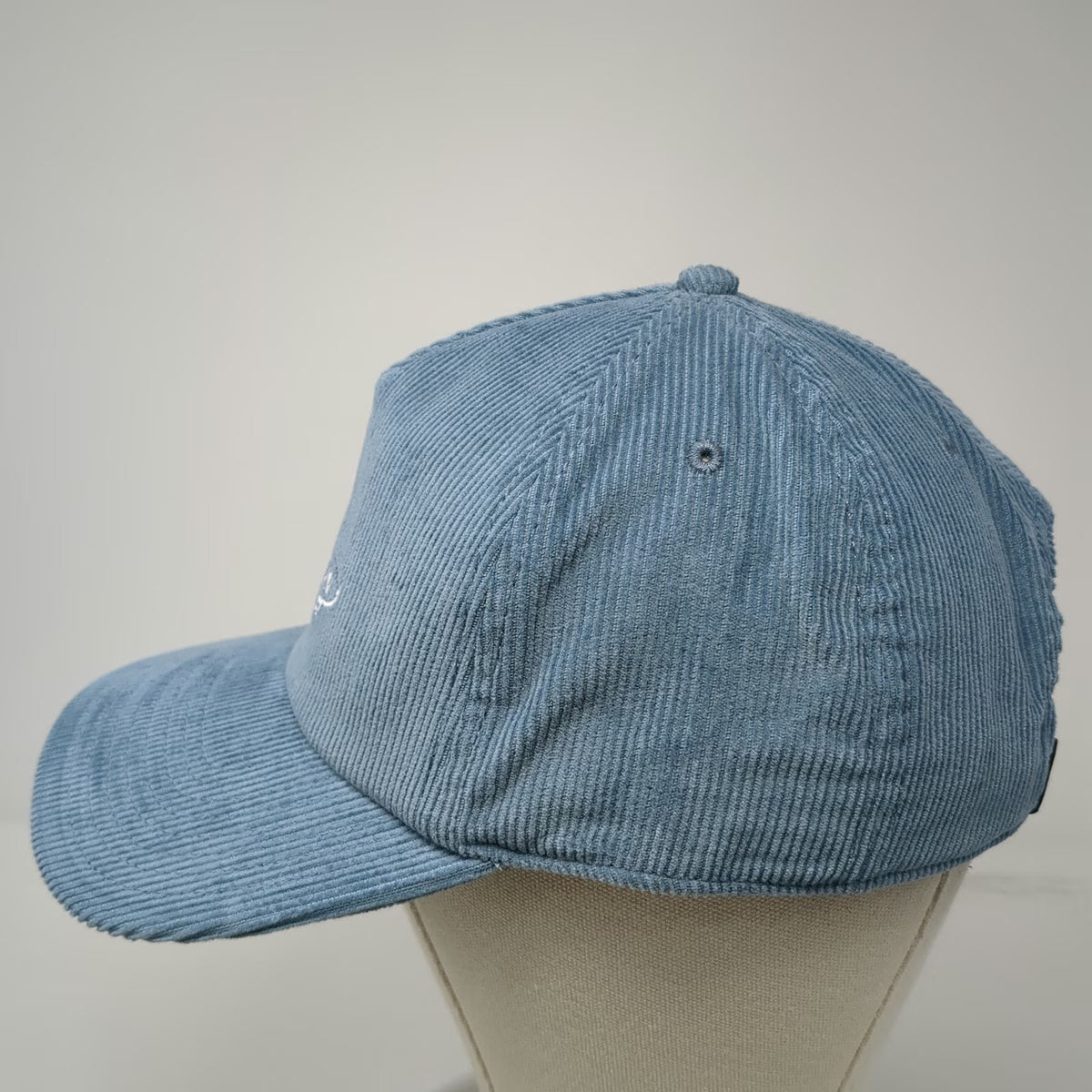 Poncho Outdoors Trucker Blue One Size Corduroy Tarpon Fish Hat Slideback