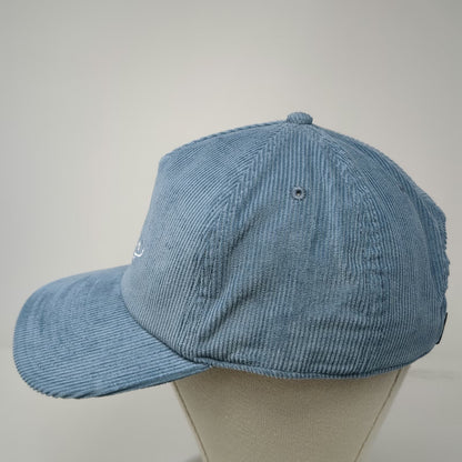 Poncho Outdoors Trucker Blue One Size Corduroy Tarpon Fish Hat Slideback