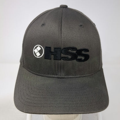 Flexfit Baseball Cap Gray M Huntington Surf & Sport HSS California Fit Hat