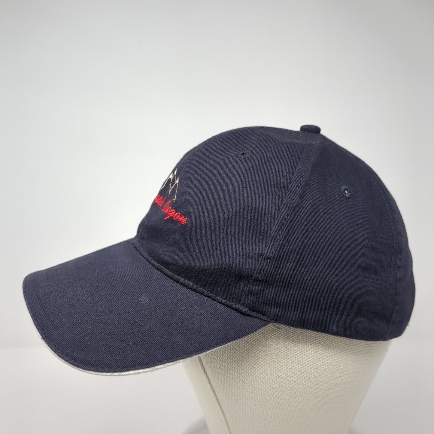 Joseph Oregon Strapback Hat Blue One Size Embroidered Cap America
