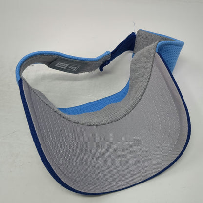 New Era Kansas City Royals MLB Blue One Size Visor Mesh Adjustable Strapback Hat